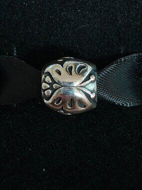 Authentic Retired Pandora Majestic Butterfly Charm – 790524 Sterling Silver